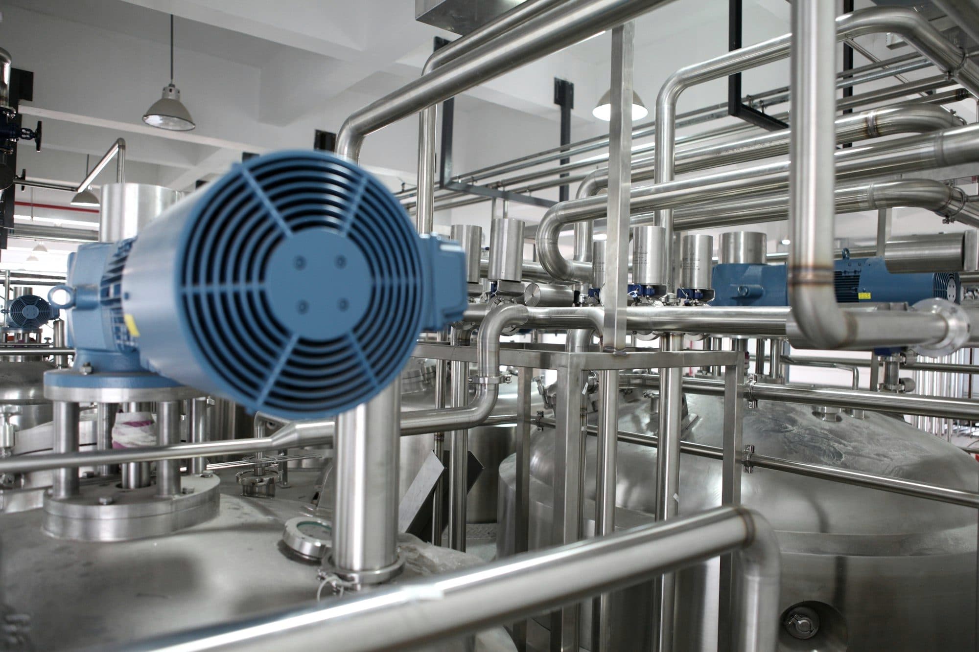 Industrial machinery and manufacturing equipment detail